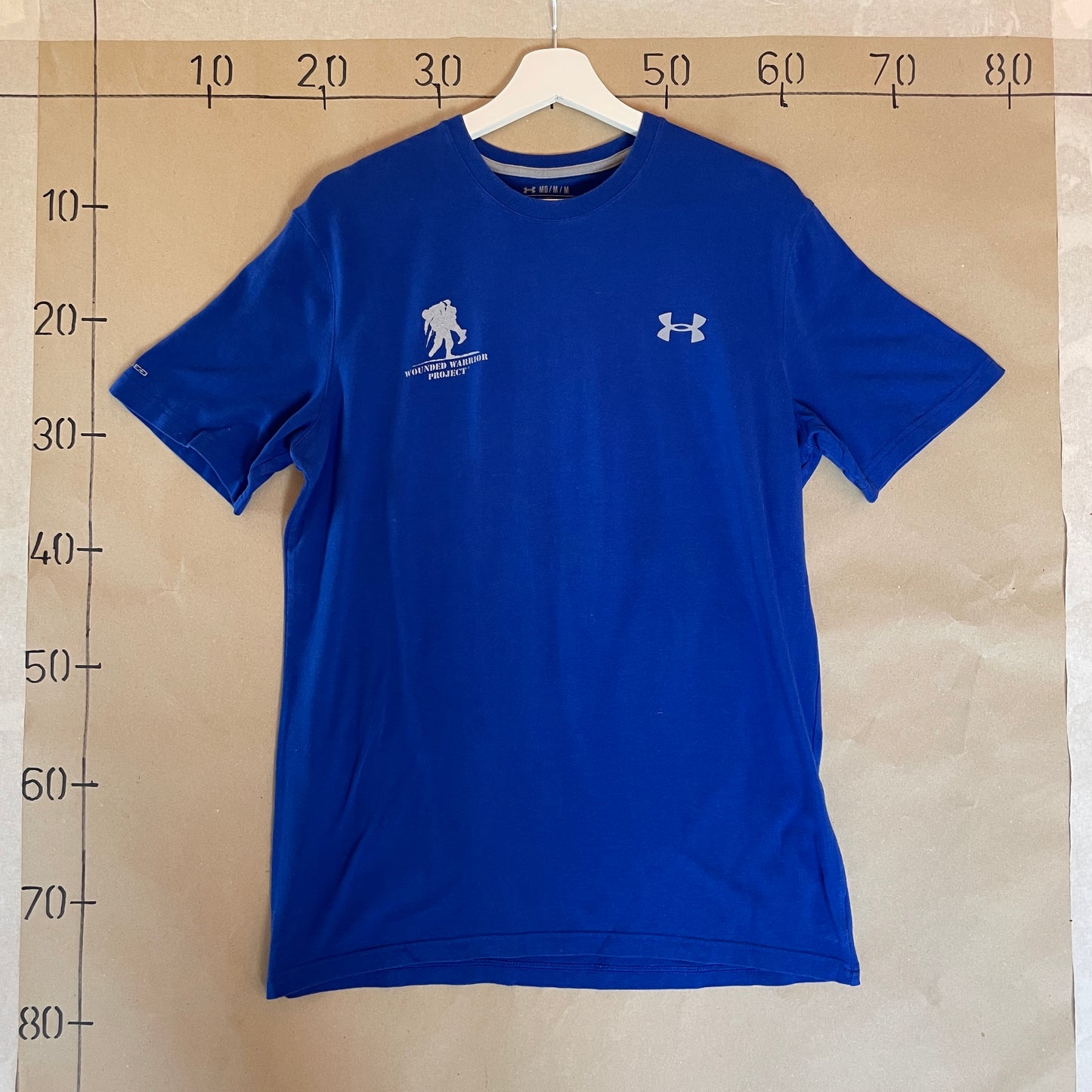 Blå Under Armour Wounded Warrior Project T-Shirt