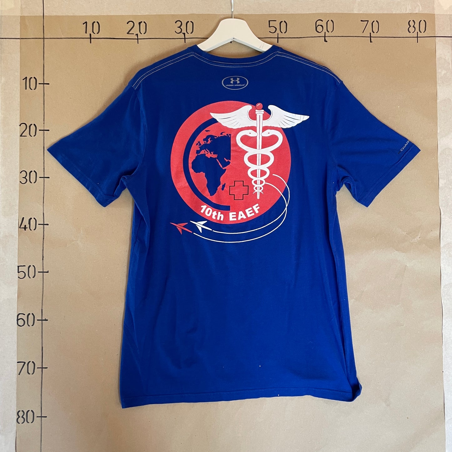 Blå Under Armour Wounded Warrior Project T-Shirt