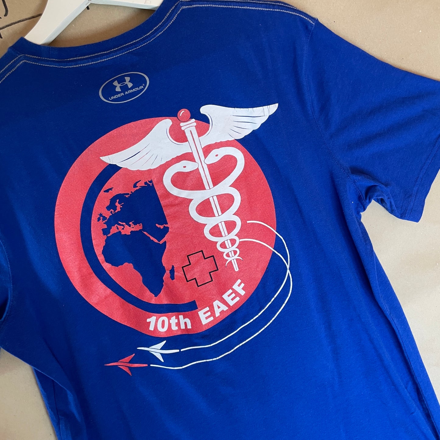 Blå Under Armour Wounded Warrior Project T-Shirt