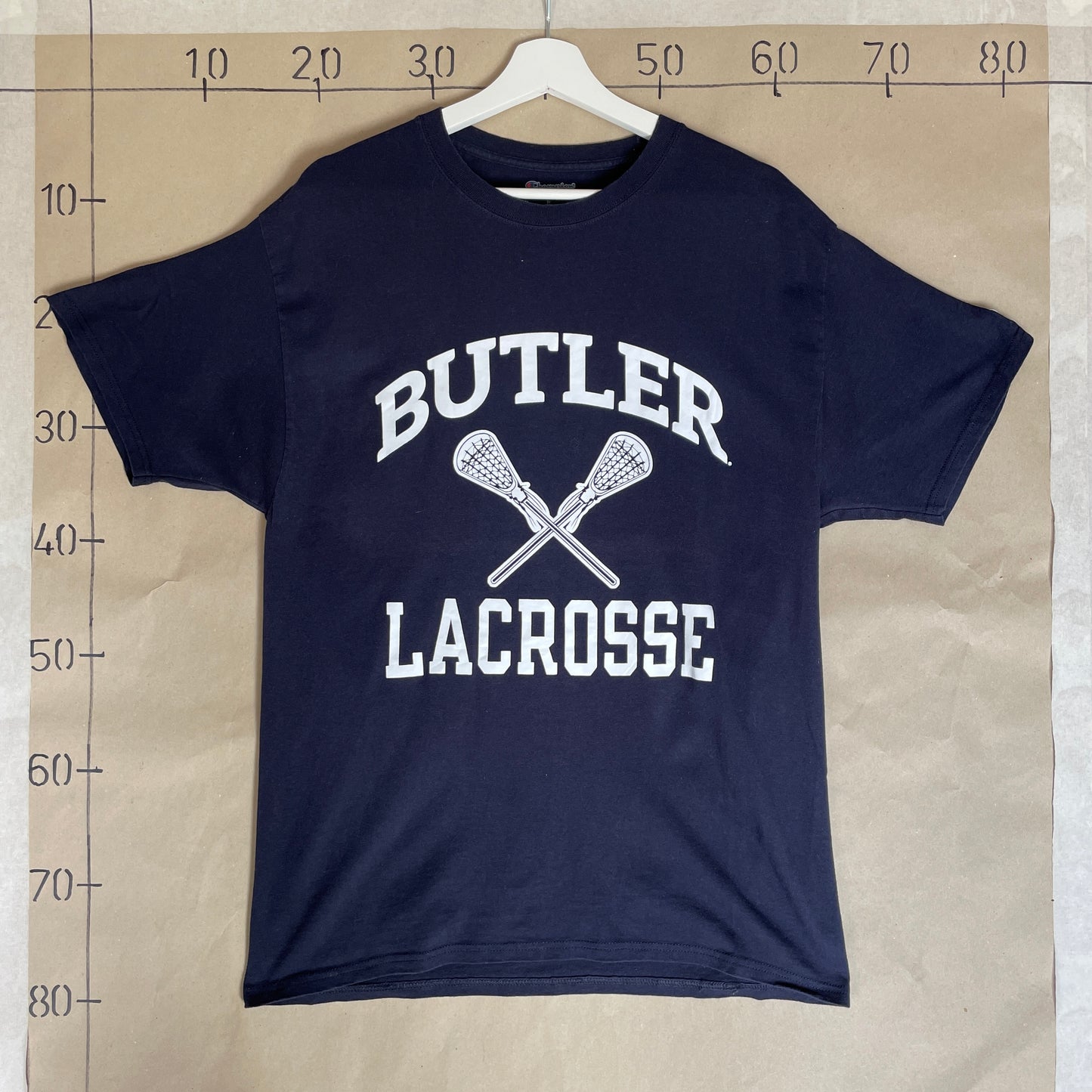 Mørkeblå Vintage Butler Lacrosse T-Shirt
