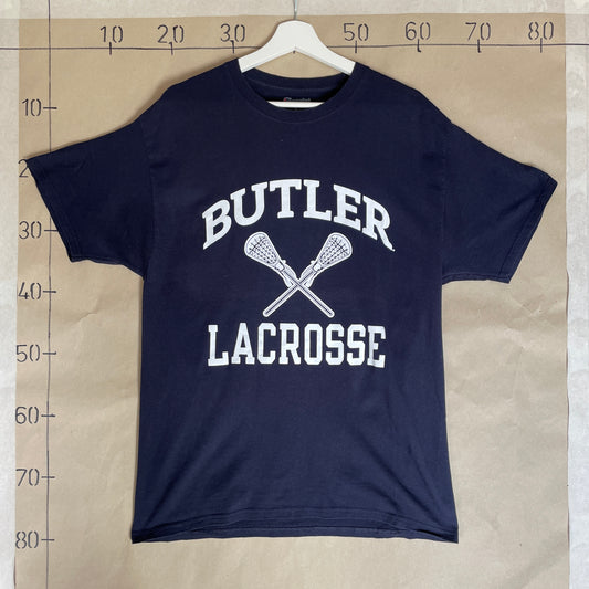 Mørkeblå Vintage Butler Lacrosse T-Shirt