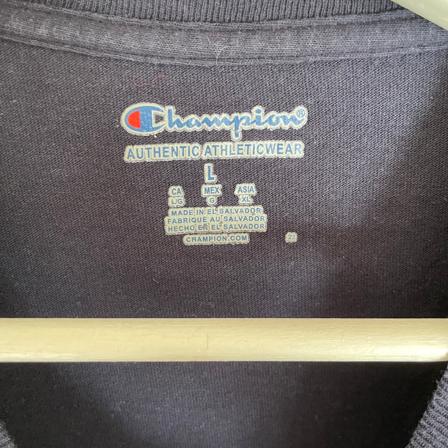 Mørkeblå Vintage Butler Lacrosse T-Shirt