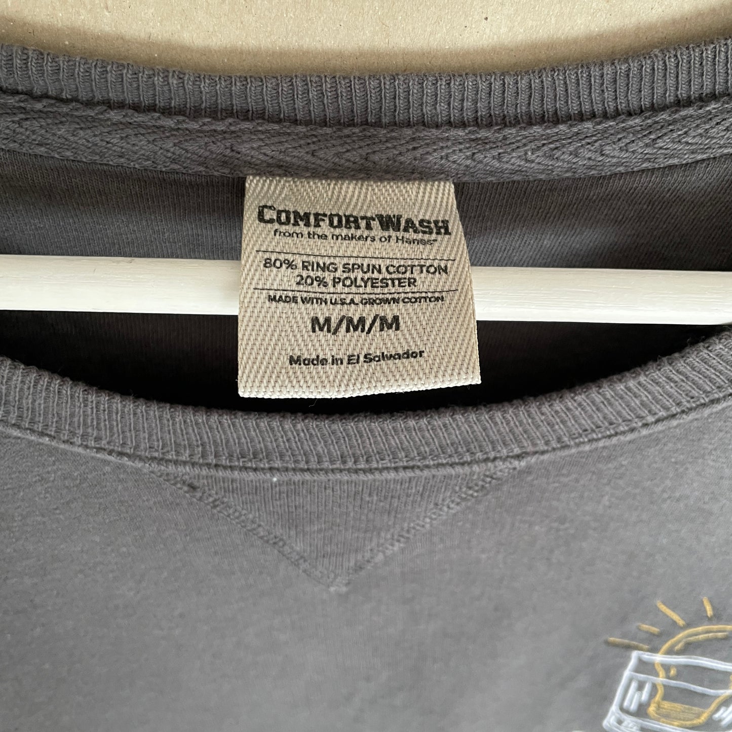 Askegrå Vintage Death & Co Sweatshirt