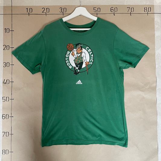 Grøn Adidas Boston Celtics T-Shirt