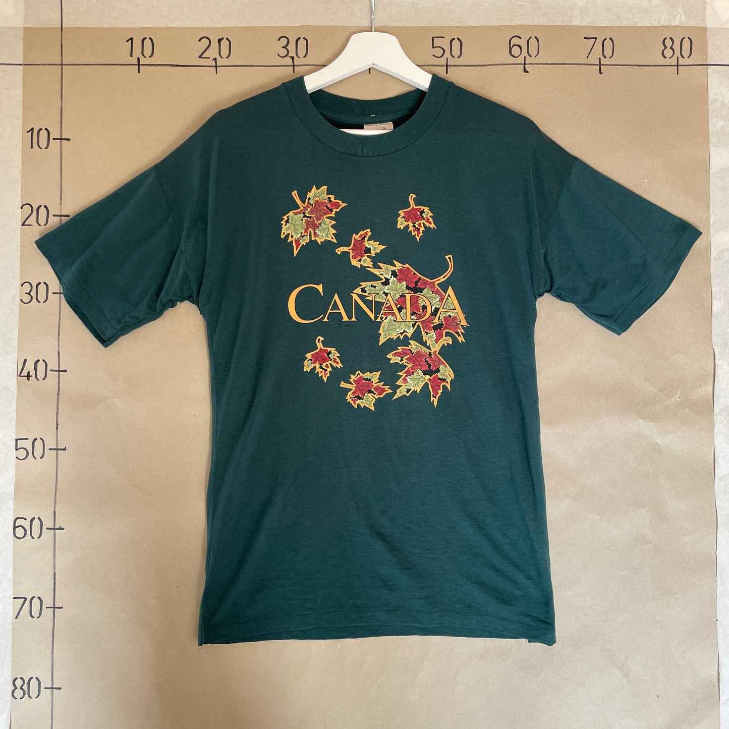 Mørkegrøn Vintage Canada T-Shirt