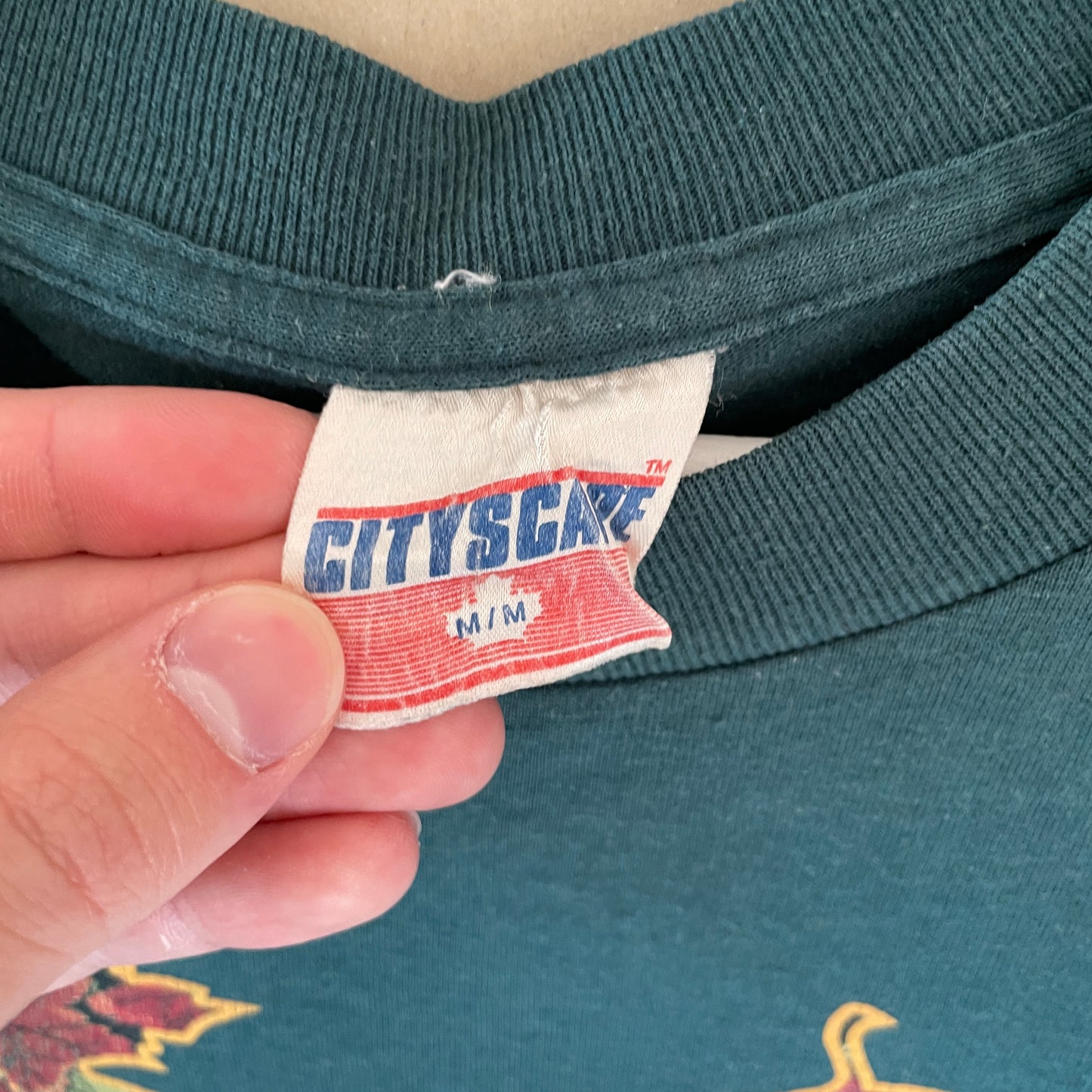 Mørkegrøn Vintage Canada T-Shirt