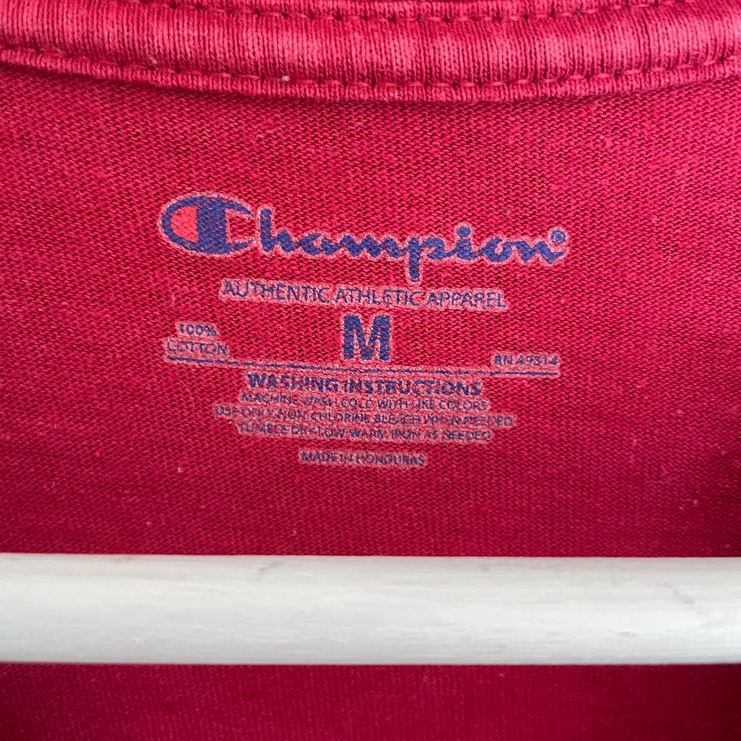 Rød Vintage Troy University T-Shirt