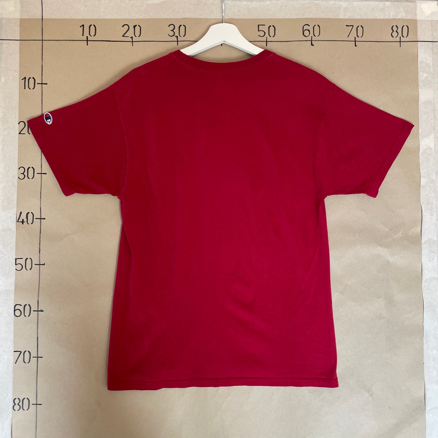 Rød Vintage Troy University T-Shirt
