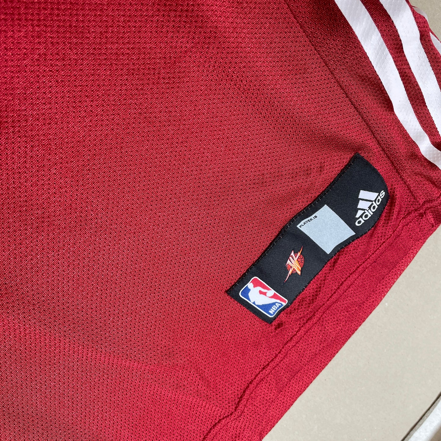 Rød Vintage NBA Basketball Jersey