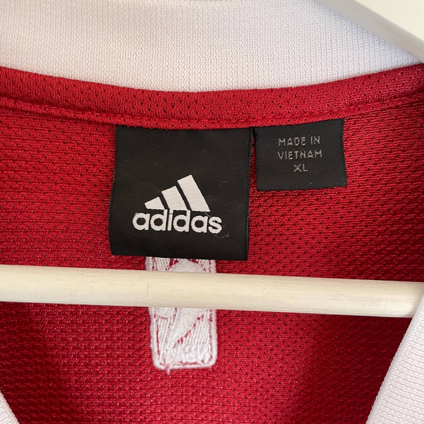 Rød Vintage NBA Basketball Jersey