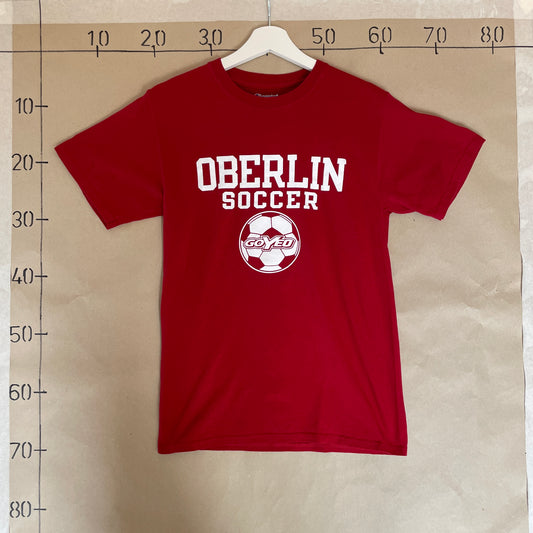 Rød Vintage Oberlin Soccer T-Shirt