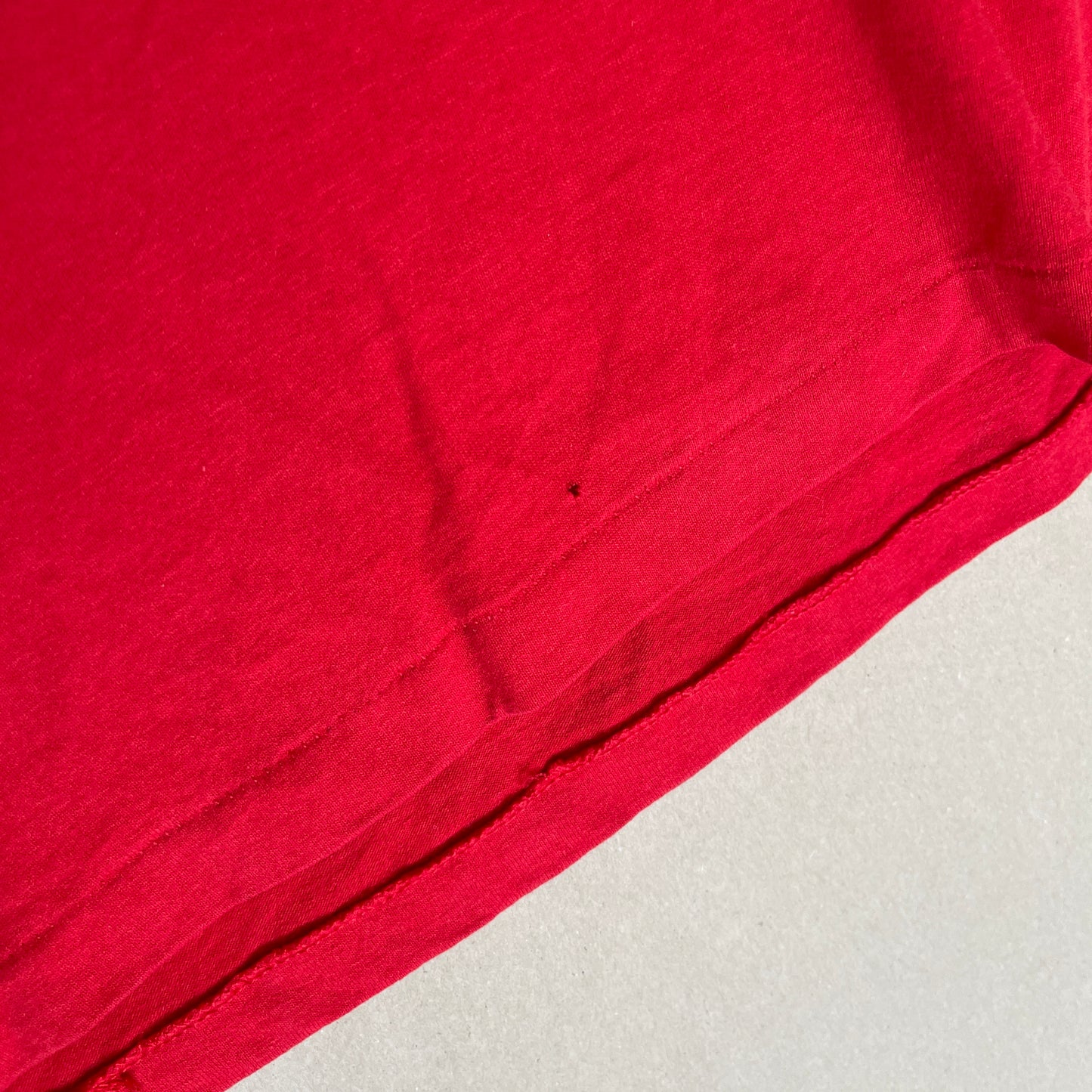 Rød Vintage Grafisk Printet South Carolina T-Shirt