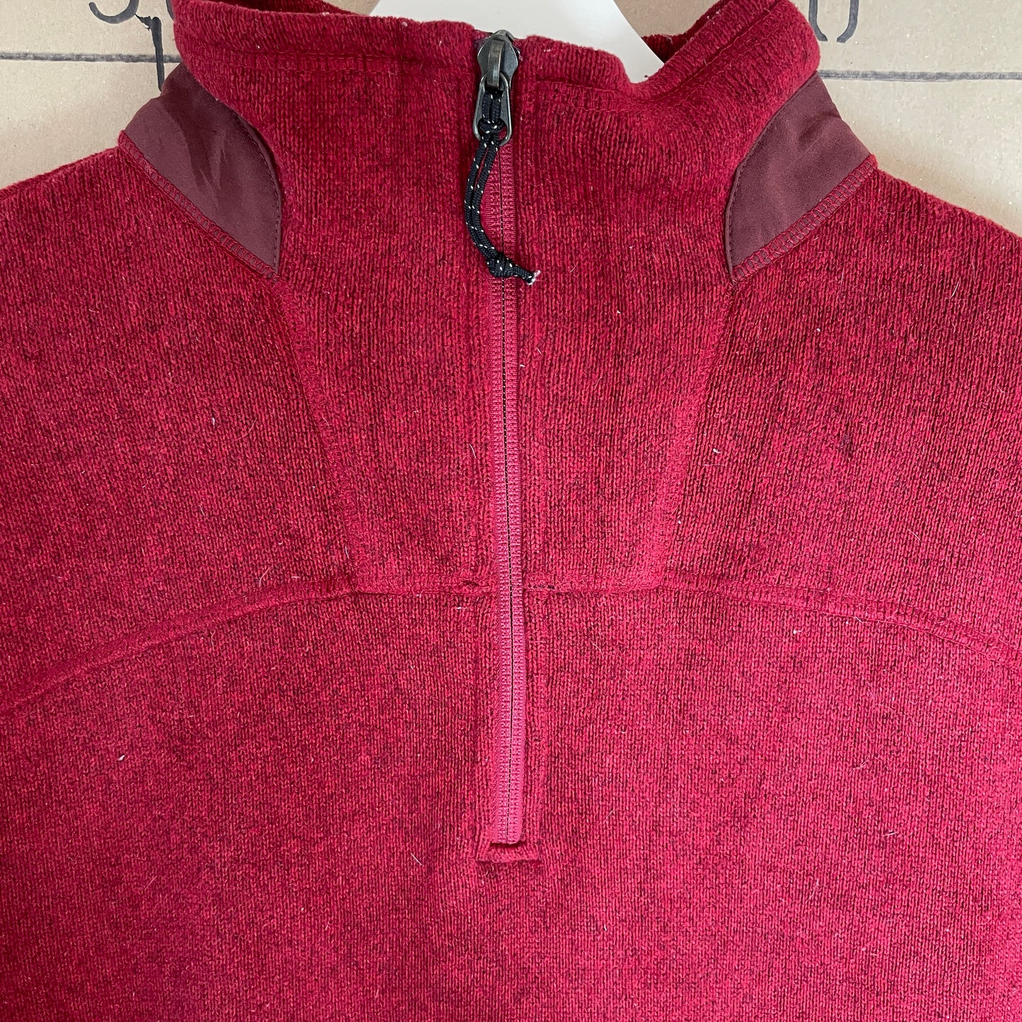 Rød Vintage L.L Bean Fleece Sweatshirt