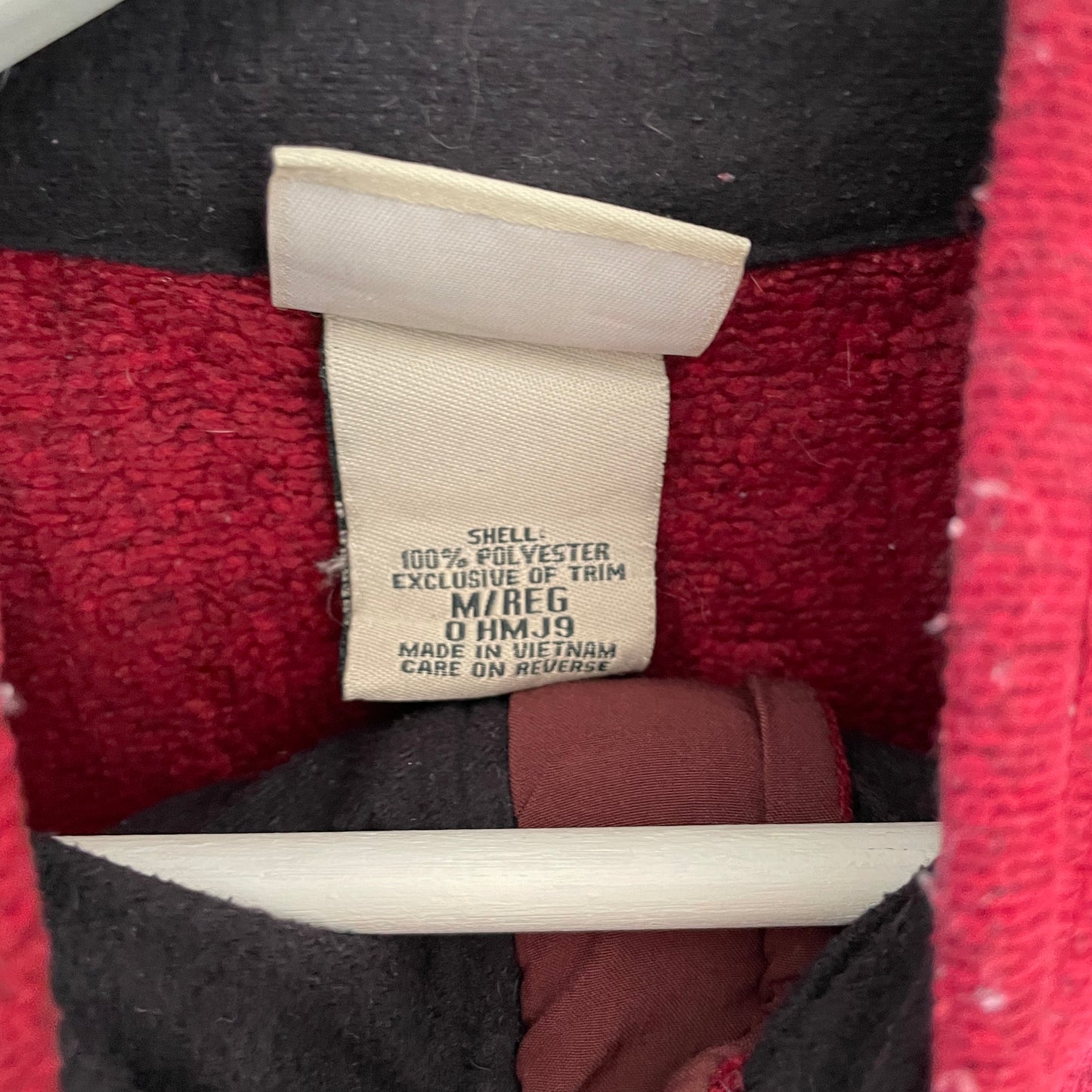 Rød Vintage L.L Bean Fleece Sweatshirt