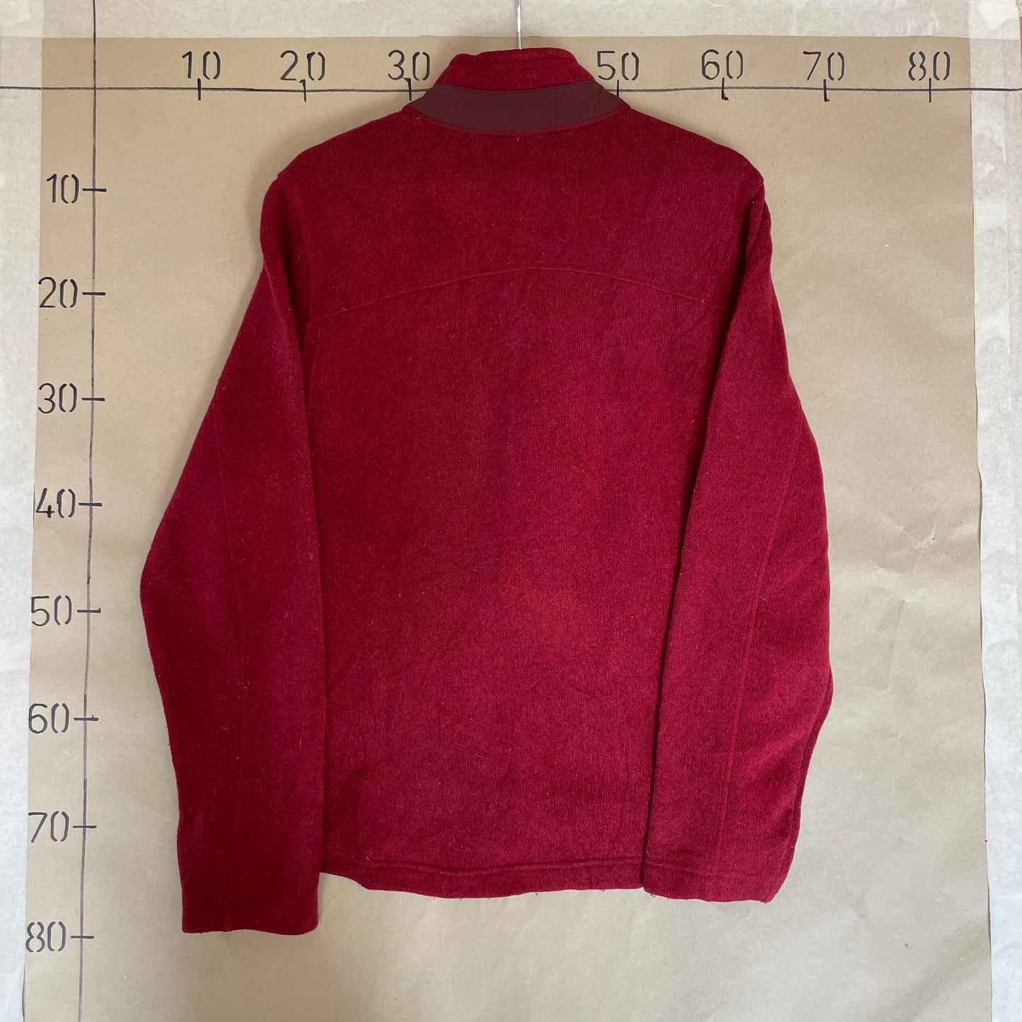 Rød Vintage L.L Bean Fleece Sweatshirt