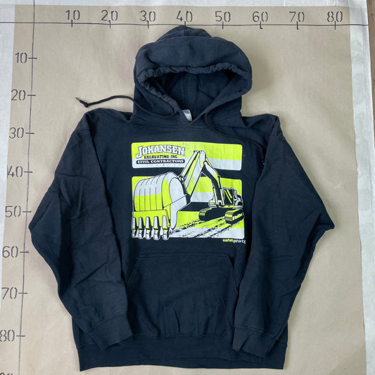 Sort Vintage Gravko Hoodie
