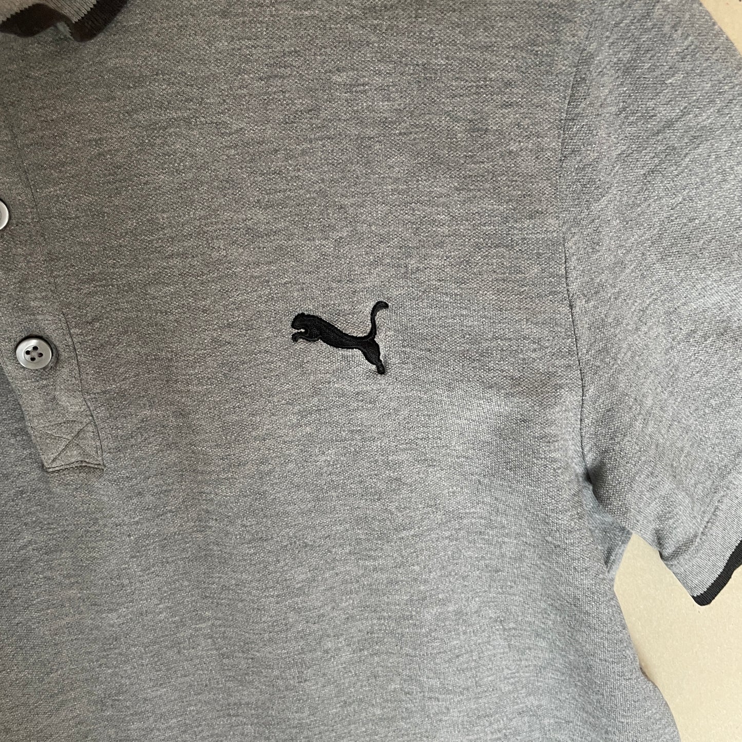 Grå Vintage Klassisk Puma Skjorte