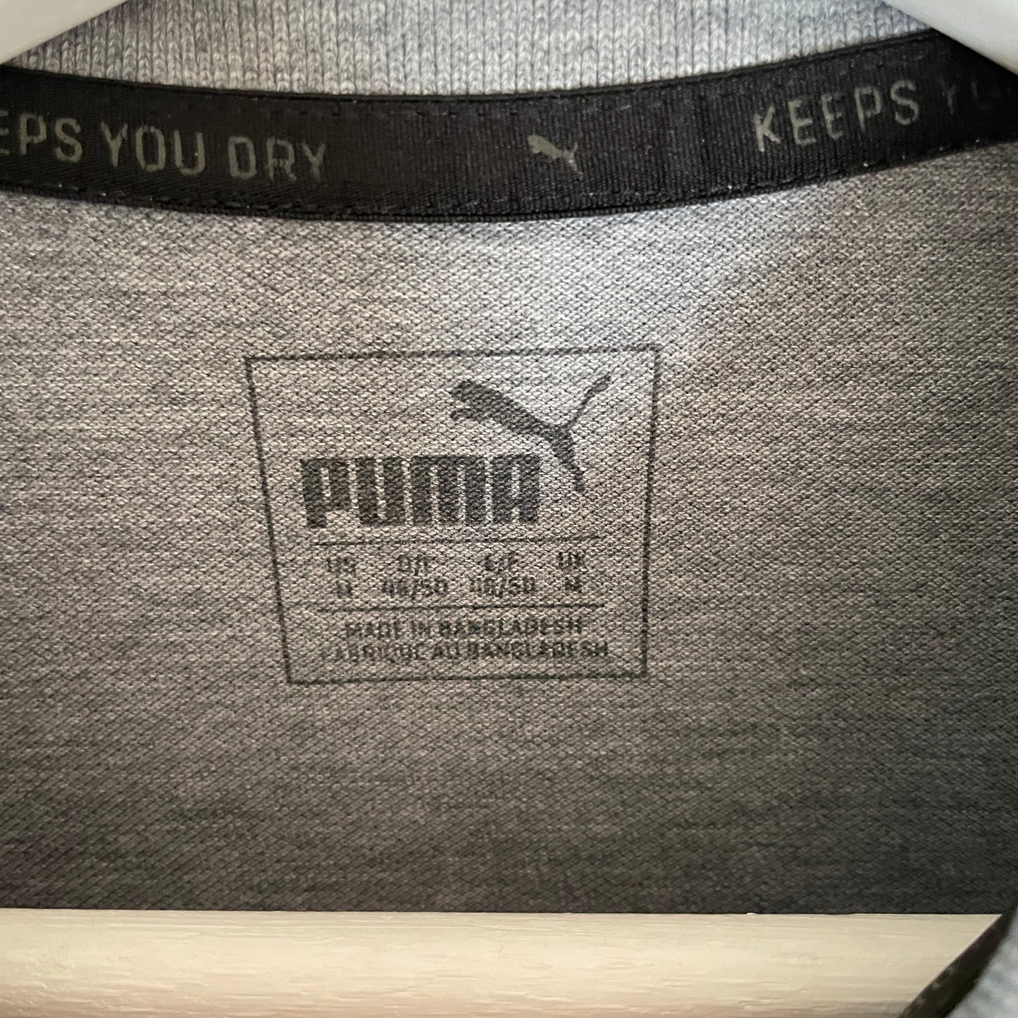 Grå Vintage Klassisk Puma Skjorte