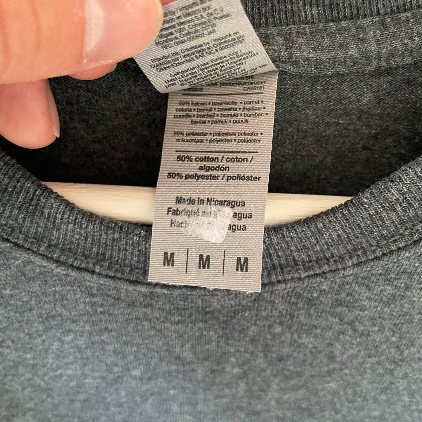 Grå Vintage Isle Of Man T-Shirt