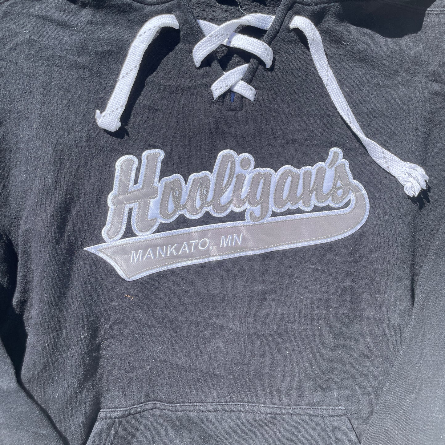 Sort Vintage Hoodie