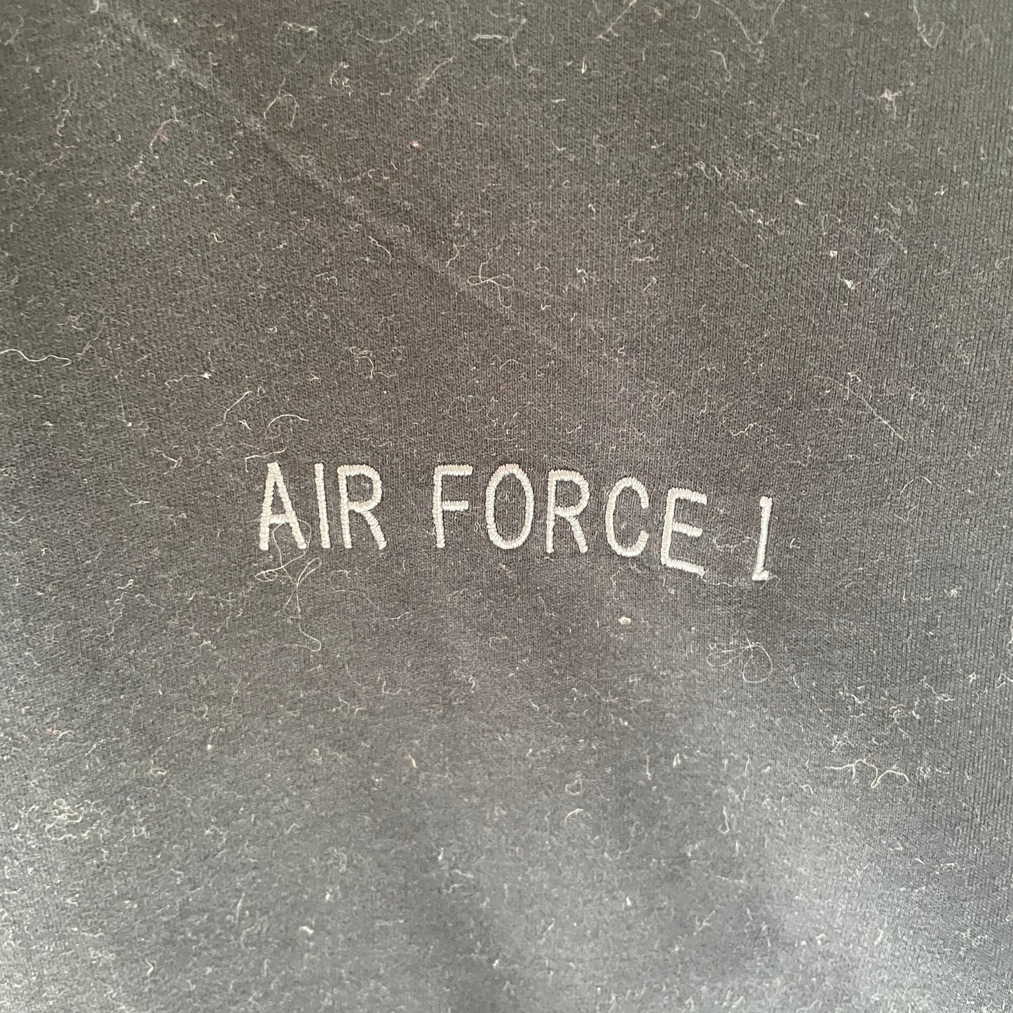 Sort Nike Air Force 1 T-Shirt