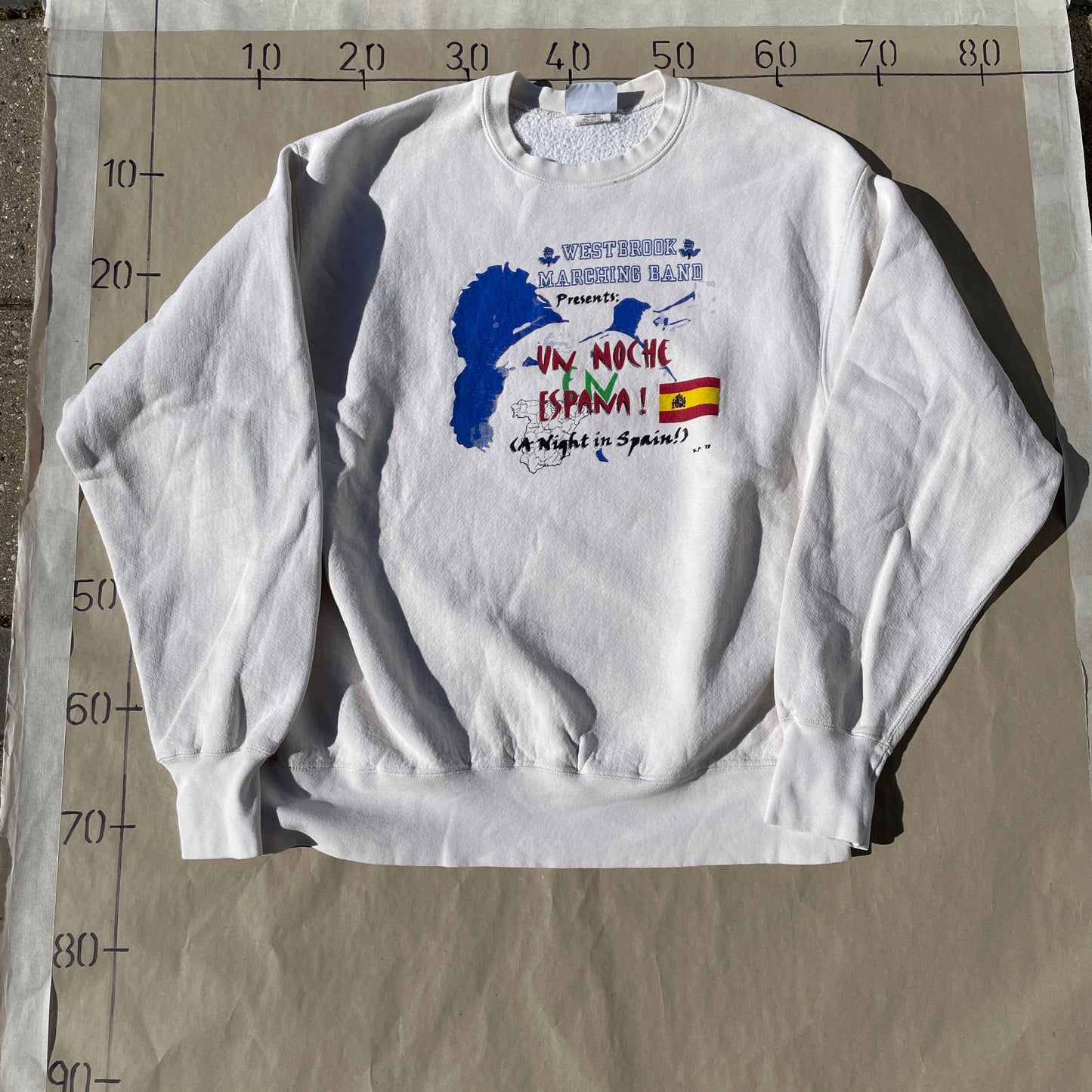 Vintage Creme/Beige Sweatshirt