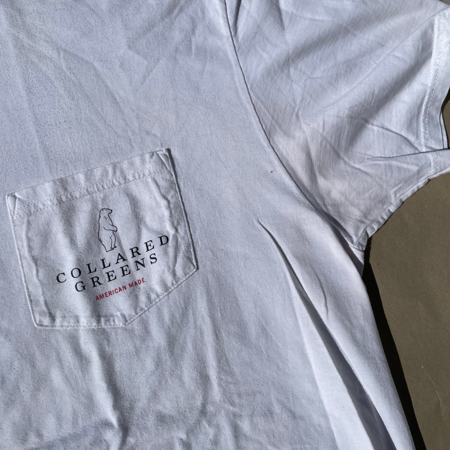 Hvid Vintage Isbjørne T-Shirt