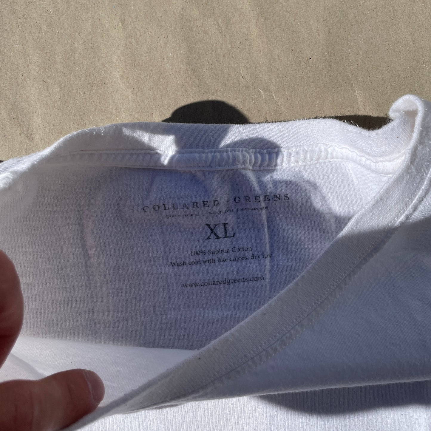 Hvid Vintage Isbjørne T-Shirt