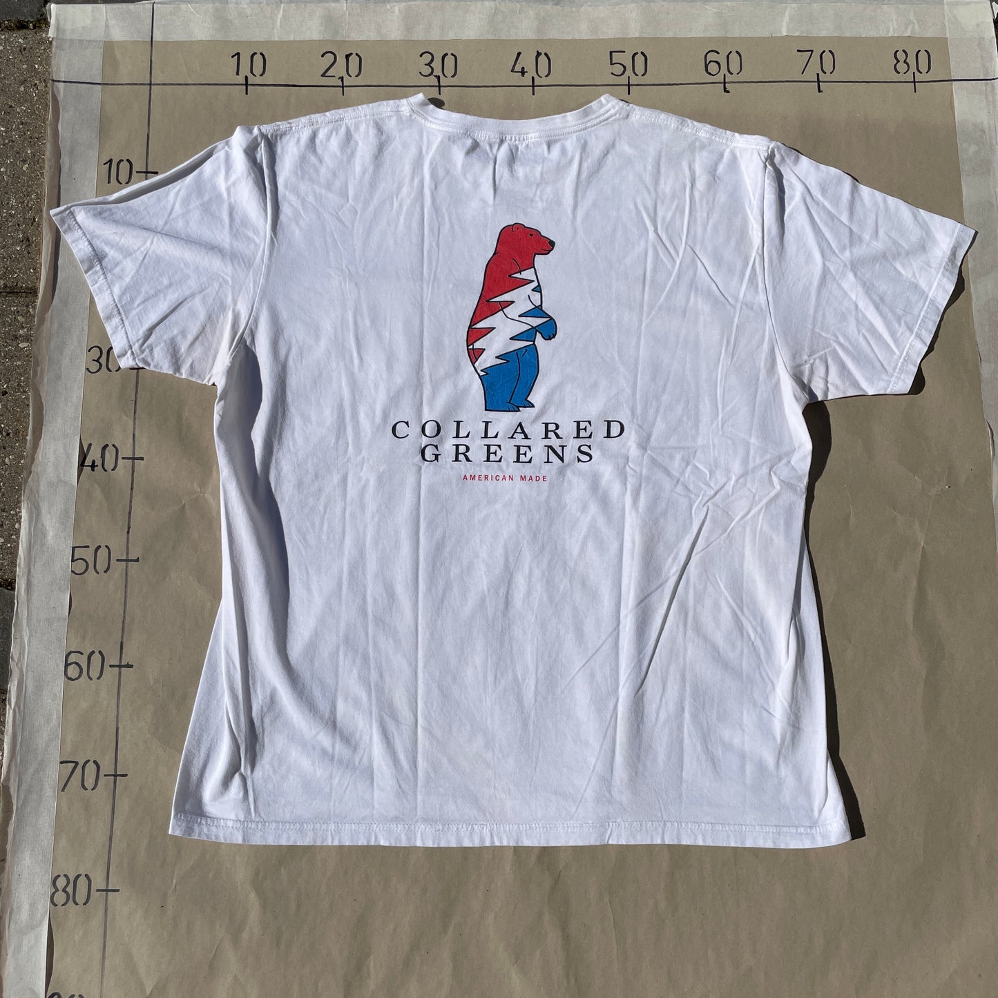 Hvid Vintage Isbjørne T-Shirt