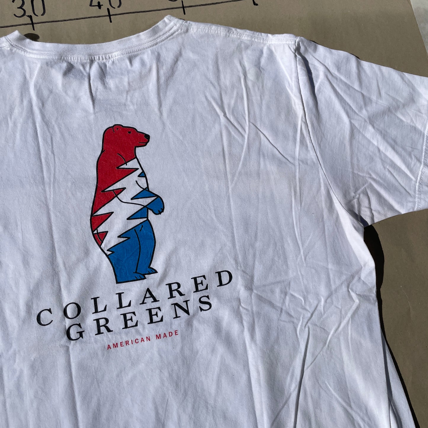 Hvid Vintage Isbjørne T-Shirt