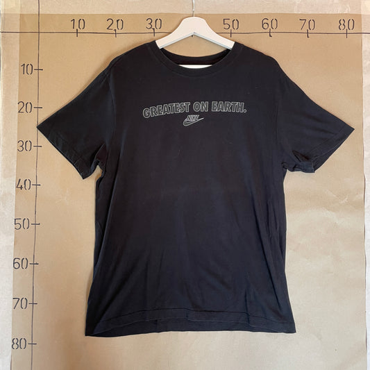 Sort Vintage Nike Greatest On Earth T-Shirt