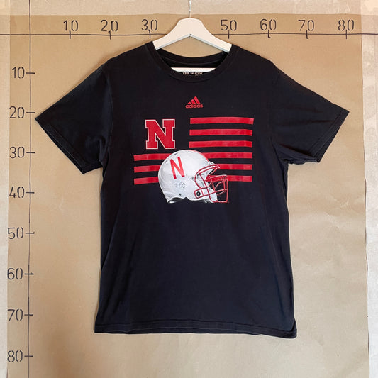 Sort Adidas Amerikansk Fodbold T-Shirt