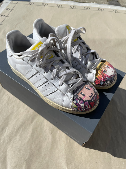 Hvid Adidas X Pharrel Williams Anime Sneaker