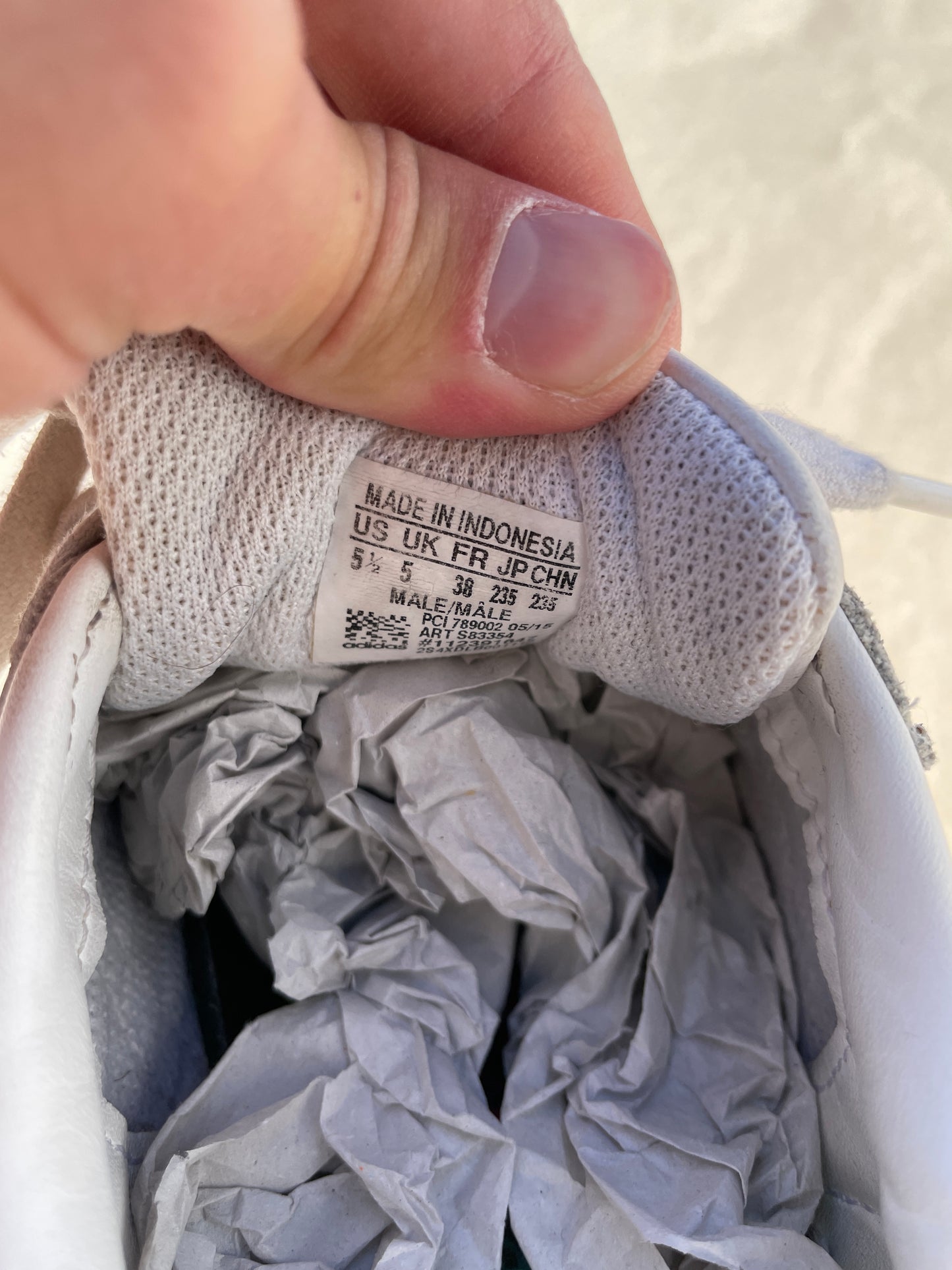 Hvid Adidas X Pharrel Williams Anime Sneaker
