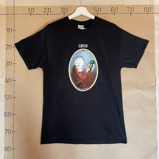 Sort Vintage Amager Bryghus Greed T-Shirt