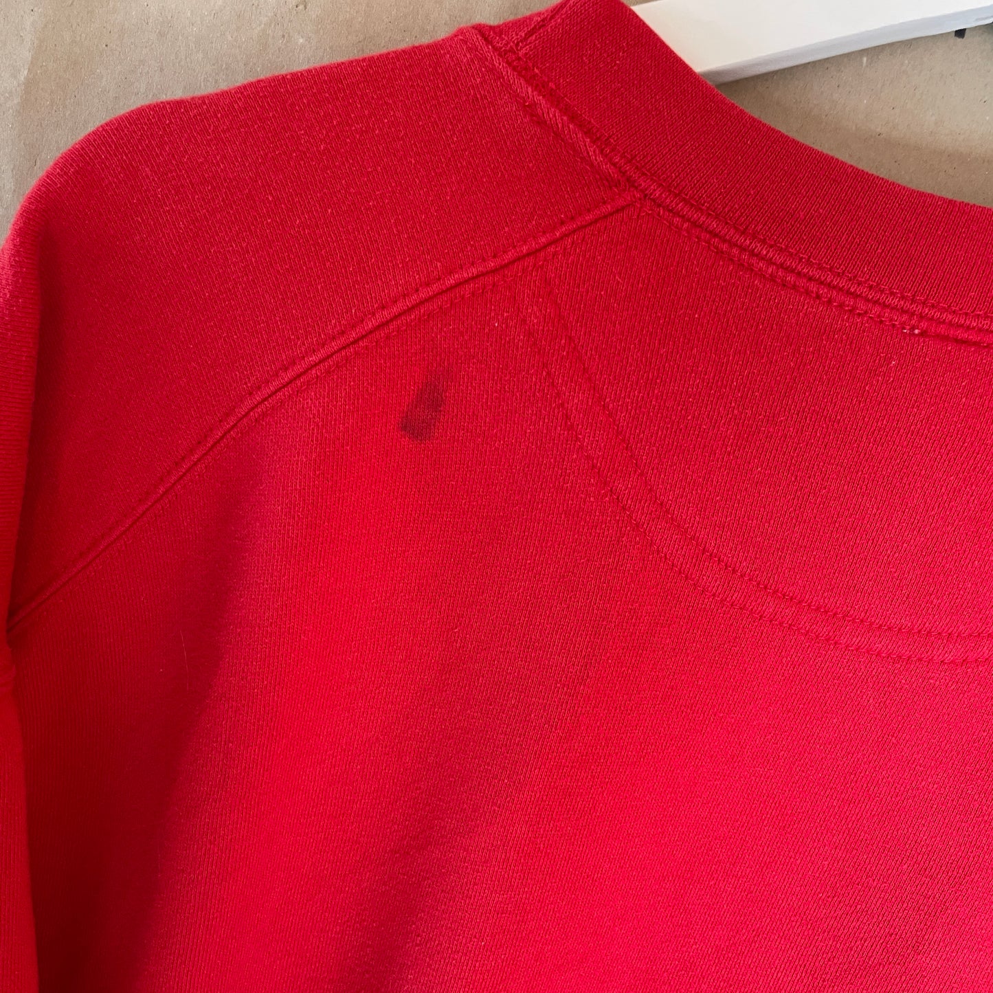 Rød Vintage West Union Baseball Ørne Sweatshirt
