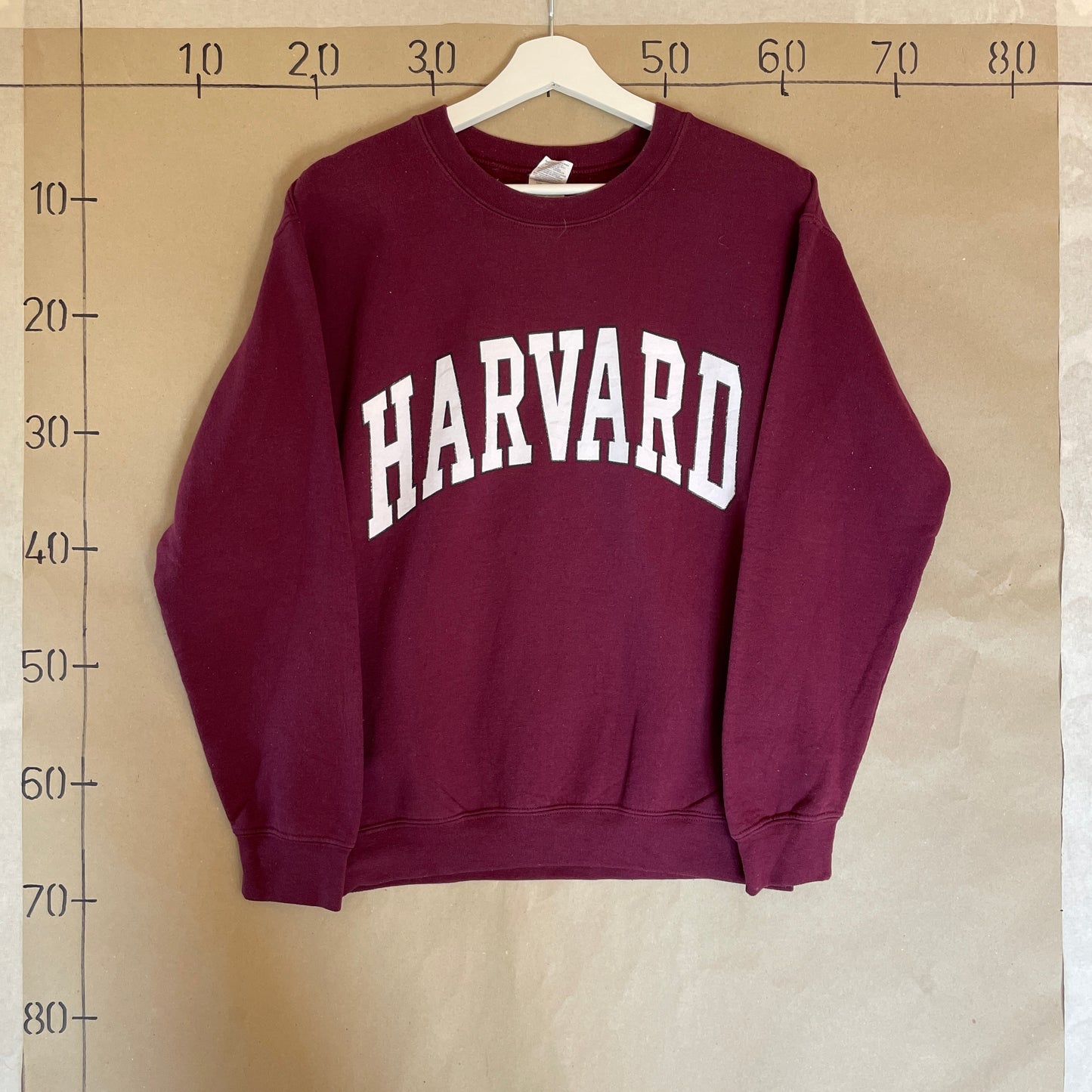 Rød Vintage Spellout Harvard University Sweatshirt