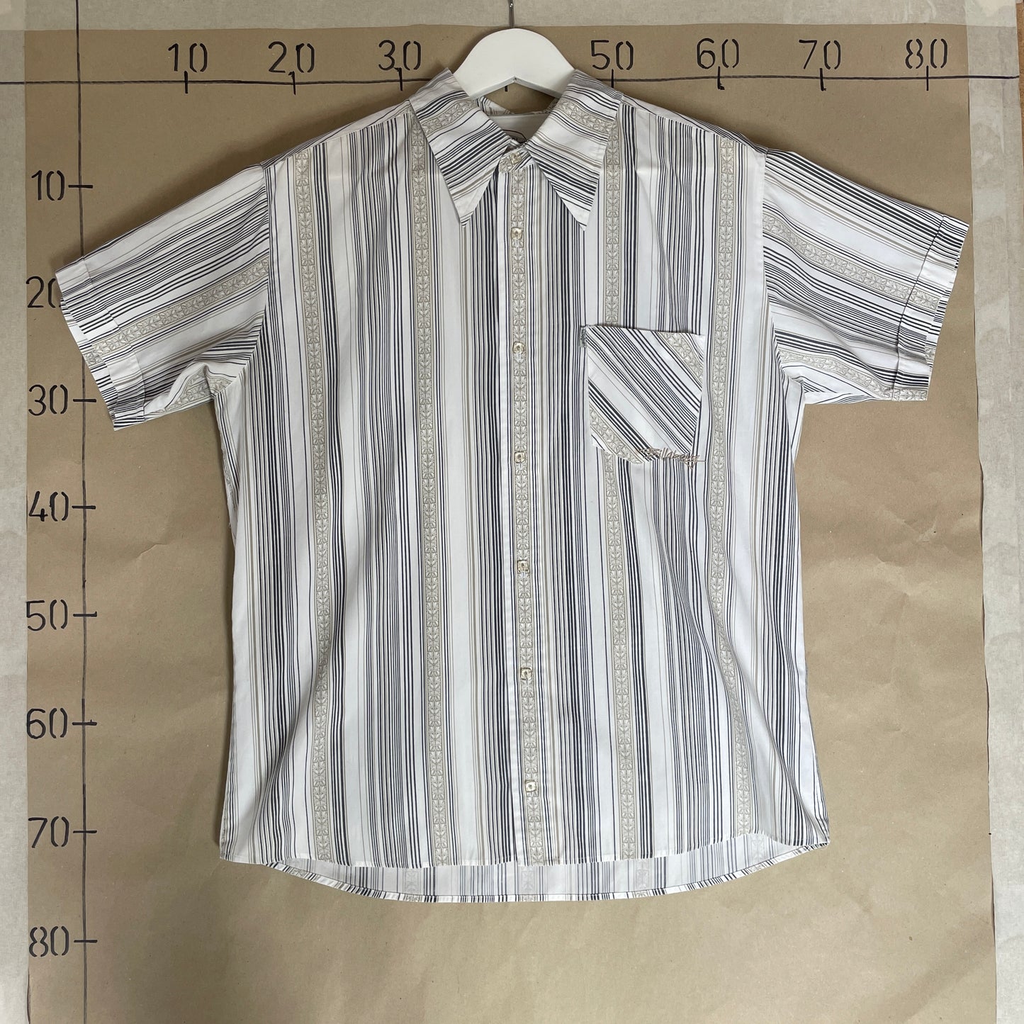 Stribet Vintage BillaBong Skjorte