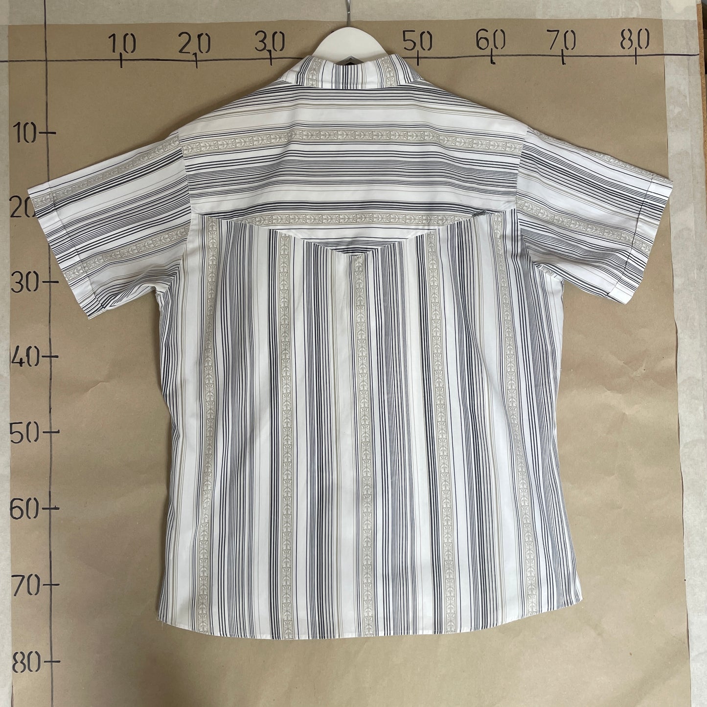 Stribet Vintage BillaBong Skjorte