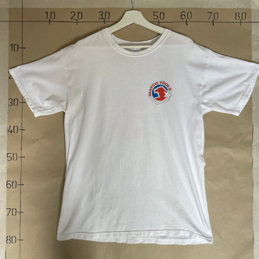 Hvid Vintage Matco Tools Grafisk Printet T-Shirt