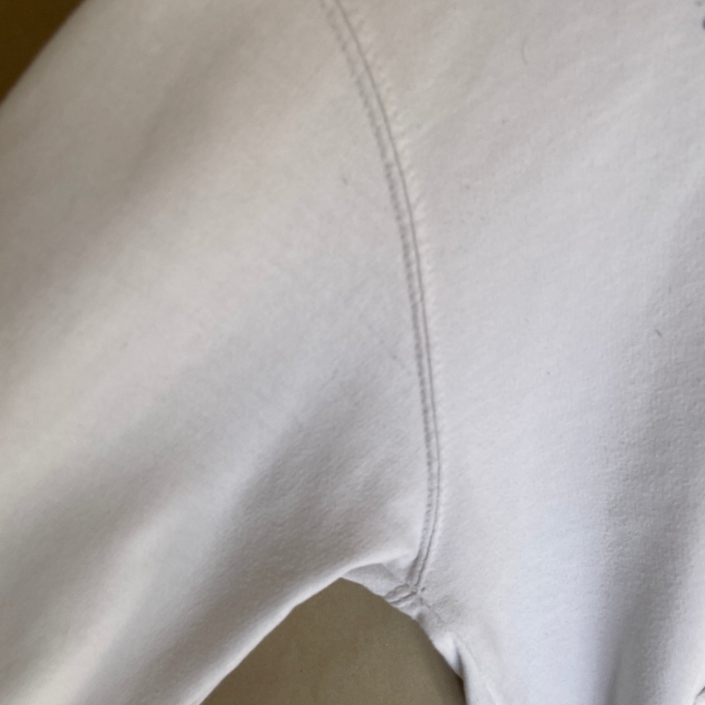 Hvid Vintage Grafisk Printet The Weekend Store Hoodie