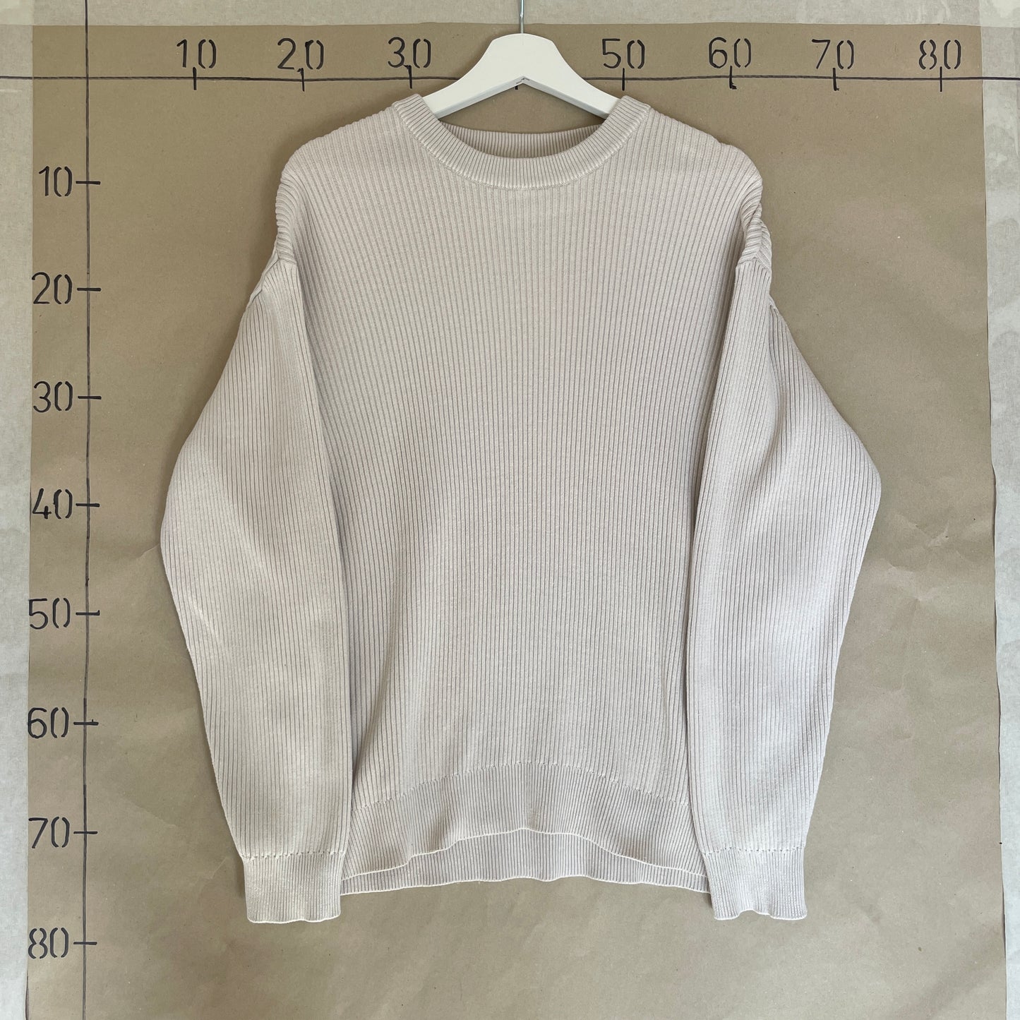 Cremefarvet/Beige H&M Cabelknit