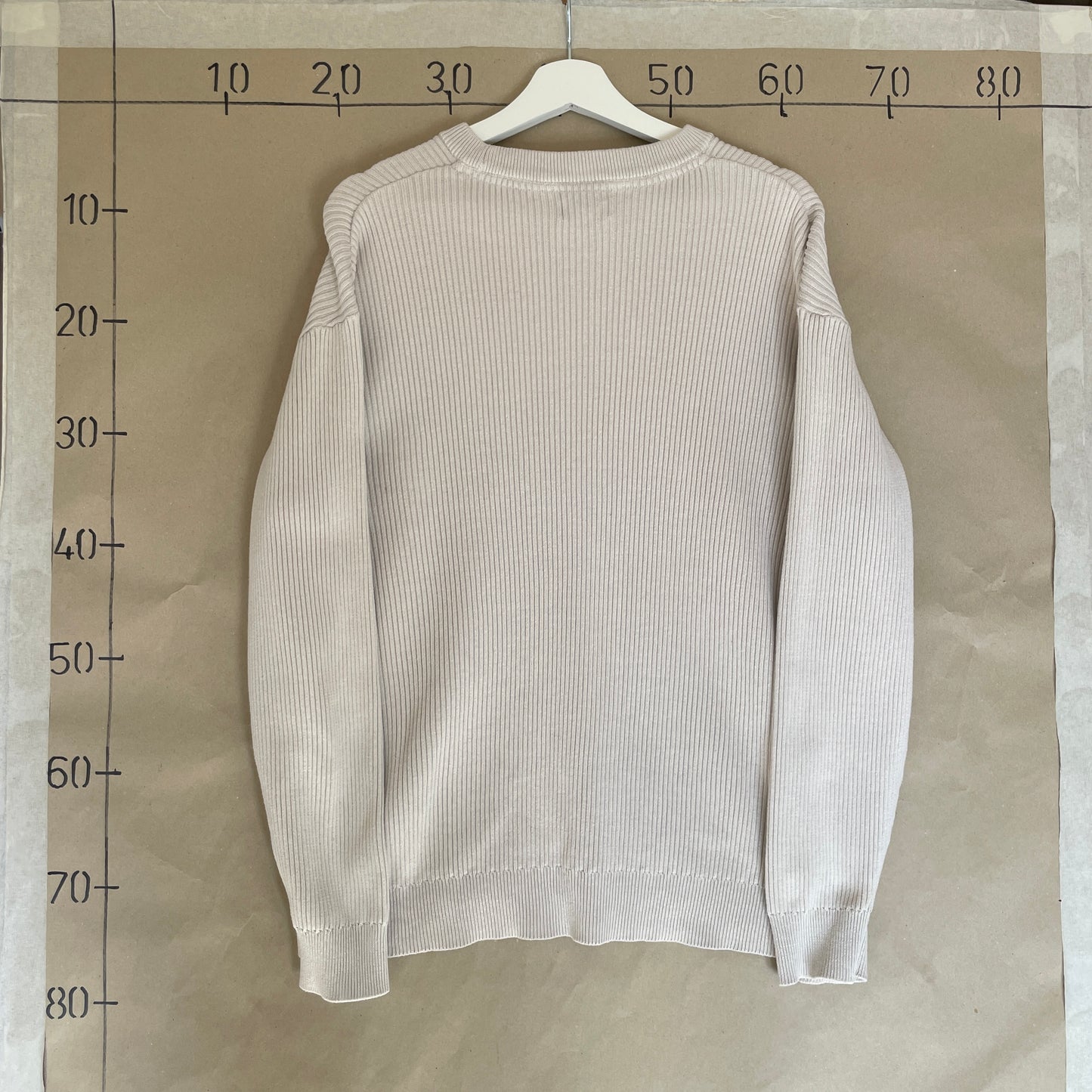 Cremefarvet/Beige H&M Cabelknit