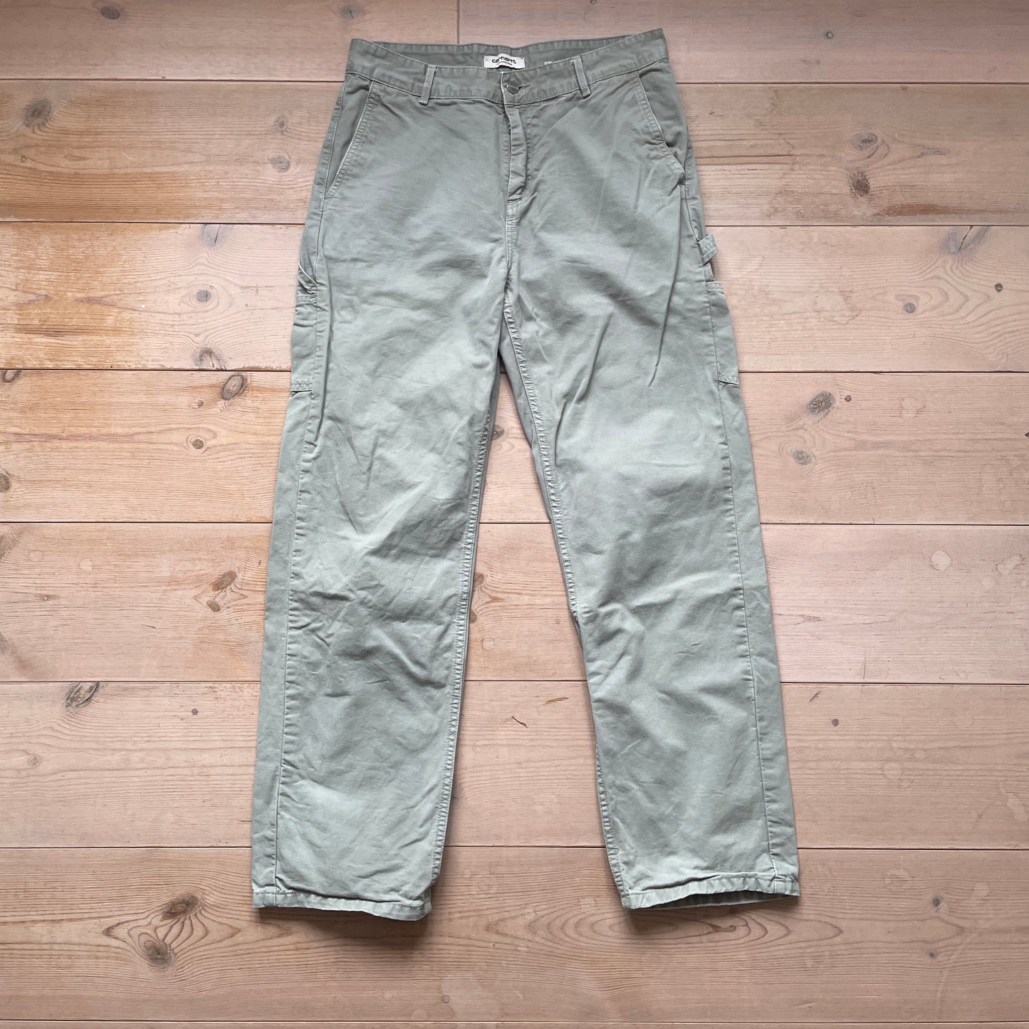 Olivengrønne Carhartt Carpenter Bukser