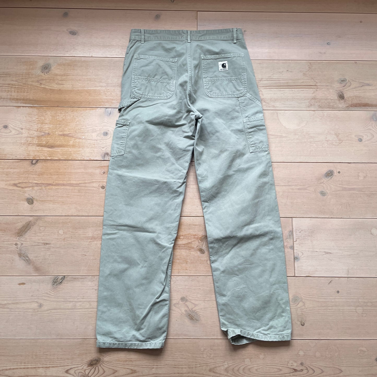 Olivengrønne Carhartt Carpenter Bukser