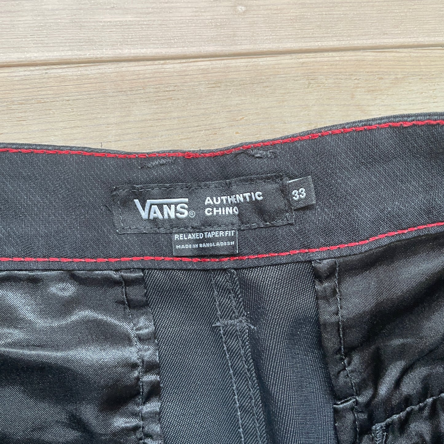 Sorte Basic Vans Chino Bukser