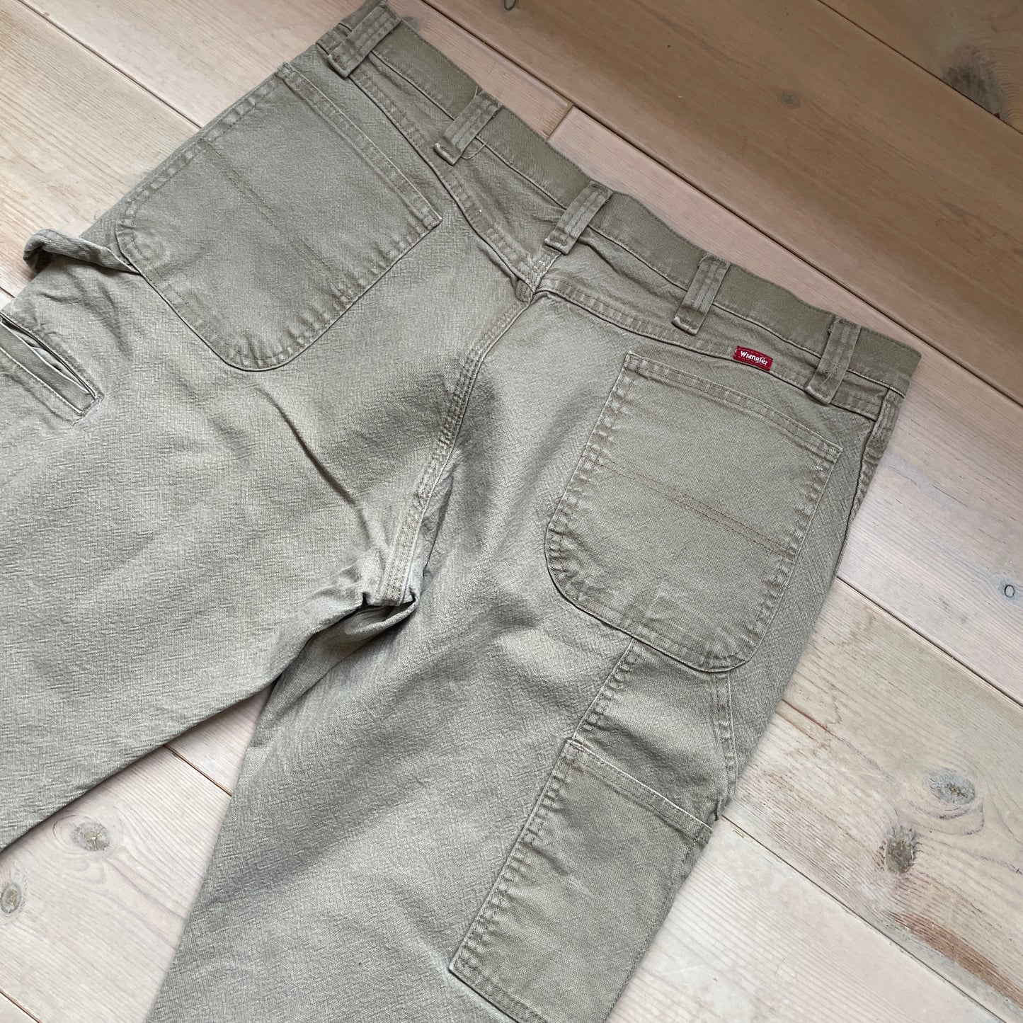 Khaki/Beige Wrangler Cargobukser