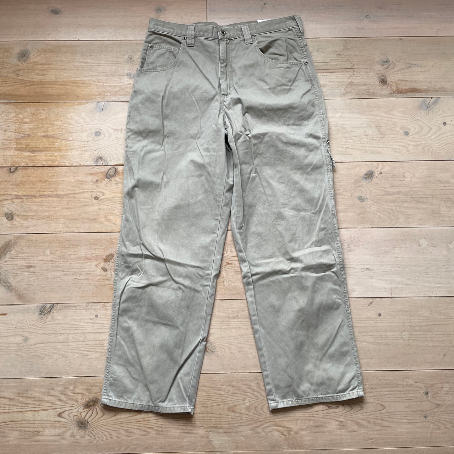Khaki/Beige Wrangler Cargobukser