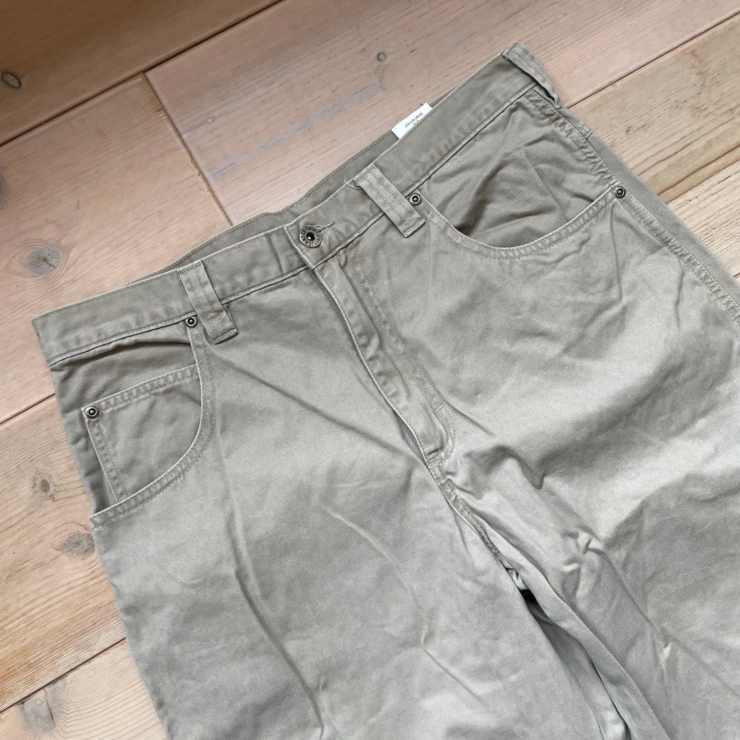 Khaki/Beige Wrangler Cargobukser