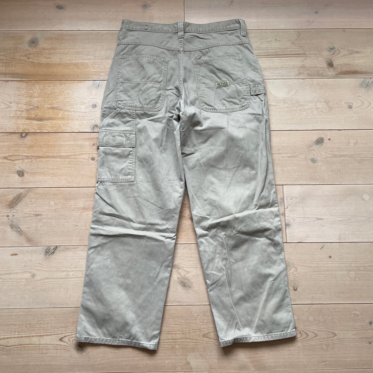 Khaki/Beige Wrangler Cargobukser